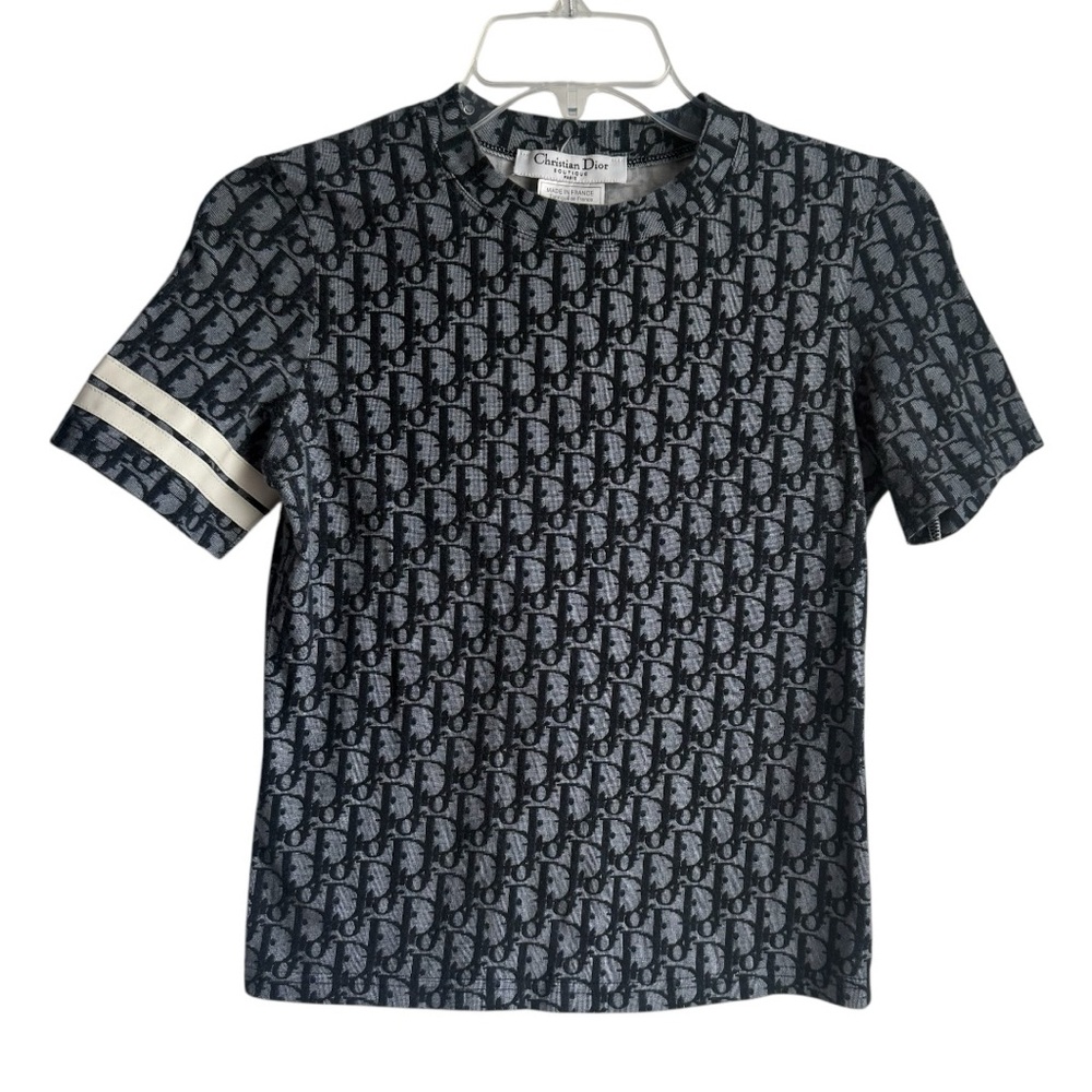 Christian Dior Vintage Trotter Monogram T-Shirt